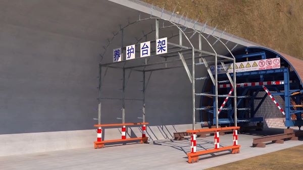 泰来县隧道施工动画制作公司 - 隧道施工工艺和施工方法 - 隧道施工汇报动画视频 - bim 工程施工动画